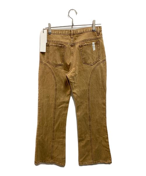 Knuth Marf（クヌースマーフ）Knuth Marf (クヌースマーフ) bell bottom denim pants ブラウン サイズ:s 未使用品の古着・服飾アイテム