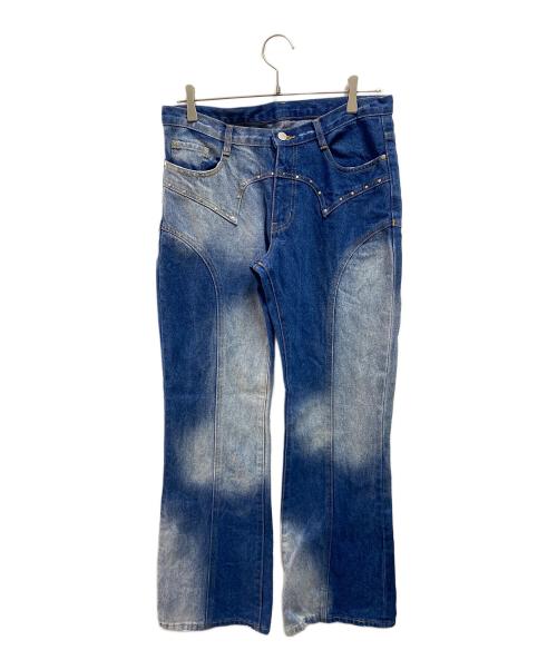 Knuth Marf（クヌースマーフ）Knuth Marf (クヌースマーフ) bell bottom denim pants インディゴ サイズ:Mの古着・服飾アイテム