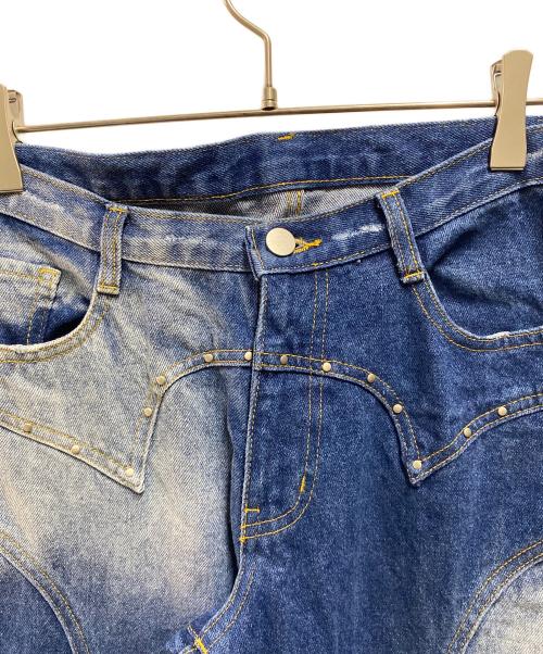 Knuth Marf（クヌースマーフ）Knuth Marf (クヌースマーフ) bell bottom denim pants インディゴ サイズ:Mの古着・服飾アイテム