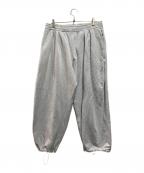 BEAMSビームス）の古着「バルーン スウェットパンツ」｜グレー