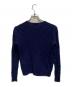 POLO RALPH LAUREN (ポロ・ラルフローレン) ウールカシミヤケーブルニット ネイビー サイズ:M：5000円