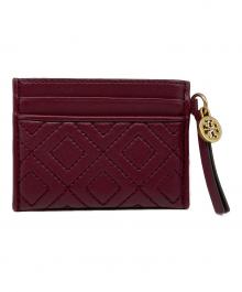 TORY BURCH（トリーバーチ）の古着「カードケース」｜エンジ