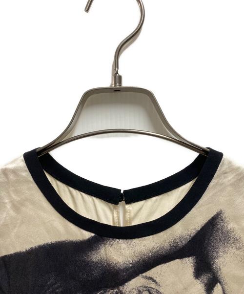 DOLCE & GABBANA（ドルチェ＆ガッバーナ）DOLCE & GABBANA (ドルチェ＆ガッバーナ) マリリンモンロ―プリントブラウス アイボリー サイズ:36の古着・服飾アイテム