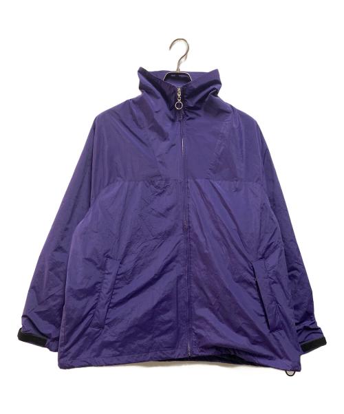 MAATEE&SONS（マーティーアンドサンズ）MAATEE&SONS (マーティーアンドサンズ) FULL JIP ANORACK C/PE PAPER CLOTH パープル サイズ:３の古着・服飾アイテム