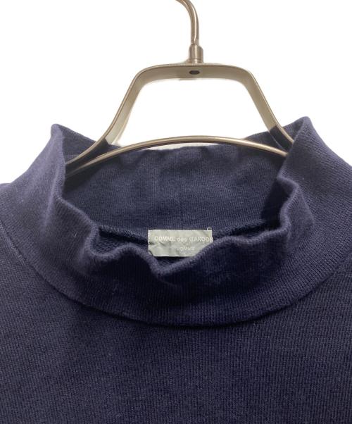 COMME des GARCONS HOMME（コムデギャルソン オム）COMME des GARCONS HOMME (コムデギャルソン オム) モックネックスウェット ネイビー サイズ:サイズ詳細参照の古着・服飾アイテム