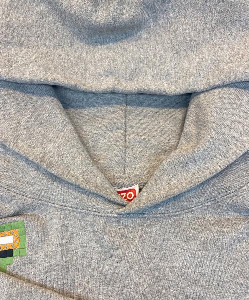 KENZO（ケンゾー）KENZO (ケンゾー) Pixel Oversize Hoodie グレー サイズ:Sの古着・服飾アイテム