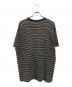 SUPREME (シュプリーム) Stripe Thermal S/S TOP ブラック サイズ:Ⅼ：6000円