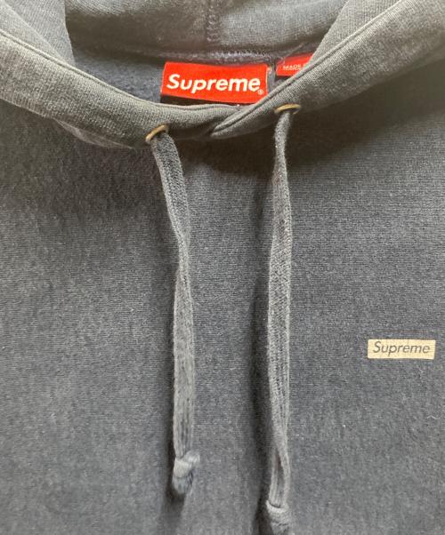 SUPREME（シュプリーム）SUPREME (シュプリーム) スモールボックスロゴフーディー ネイビー サイズ:Sの古着・服飾アイテム