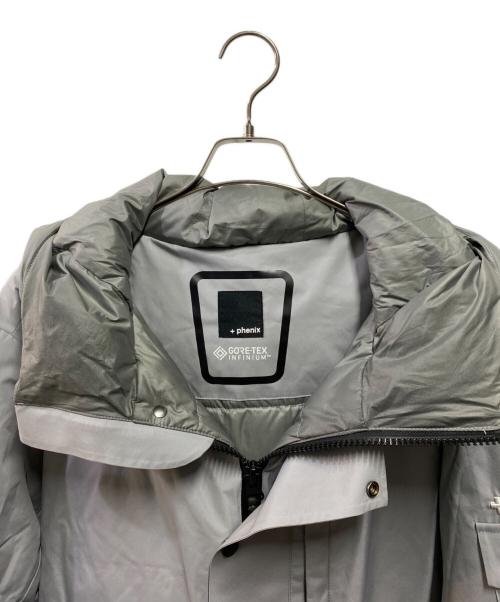PHENIX（フェニックス）PHENIX (フェニックス) GORE-TEX INFINIUM Down Jacket グレー サイズ:XLの古着・服飾アイテム
