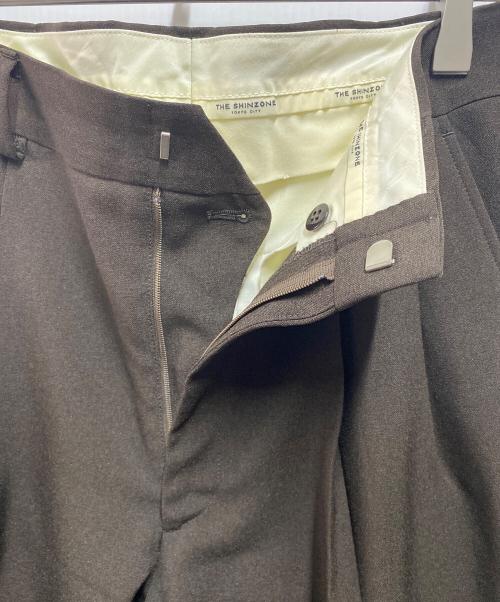 THE SHINZONE（ザ シンゾーン）THE SHINZONE (ザ シンゾーン) スラックス ブラウン サイズ:記載無しの古着・服飾アイテム