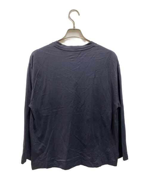 ATON（エイトン）ATON (エイトン) ロングスリーブカットソー ブラック サイズ:2の古着・服飾アイテム