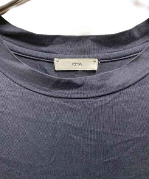 ATON（エイトン）ATON (エイトン) ロングスリーブカットソー ブラック サイズ:2の古着・服飾アイテム