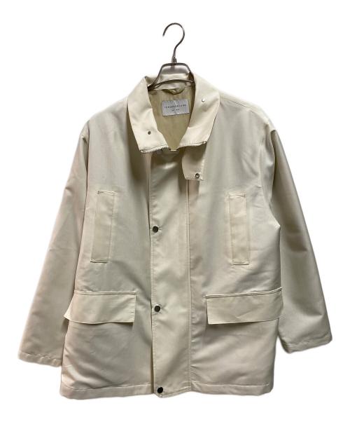 TOMORROW LAND（トゥモローランド）TOMORROW LAND (トゥモローランド) シルクポリエステルツイル フィールドコート ホワイト サイズ:Sの古着・服飾アイテム