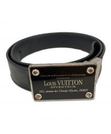 LOUIS VUITTON（ルイ ヴィトン）の古着「サンチュール・アンヴァントゥール」｜ブラック
