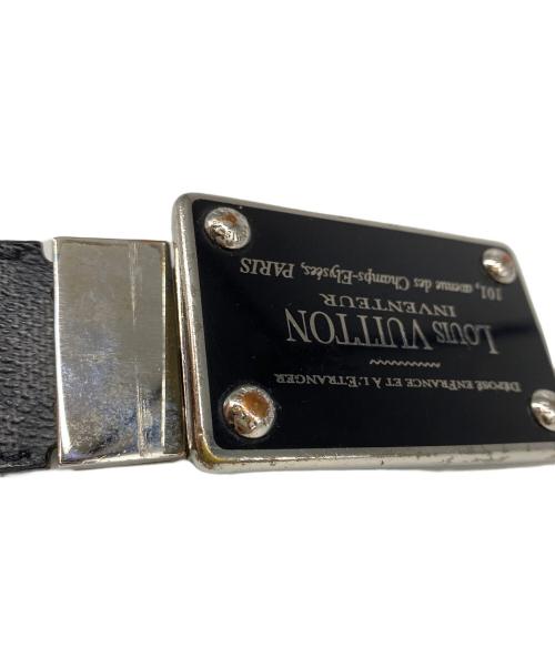 LOUIS VUITTON（ルイ ヴィトン）LOUIS VUITTON (ルイ ヴィトン) サンチュール・アンヴァントゥール ブラックの古着・服飾アイテム