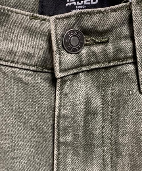 Jaded London（ジェイデッドロンドン）Jaded London (ジェイデッドロンドン) ハーフデニムパンツ グレー サイズ:30 未使用品の古着・服飾アイテム