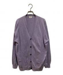 RHC Ron Herman（アールエイチシー ロンハーマン）の古着「コットンカシミヤカーディガン」｜パープル