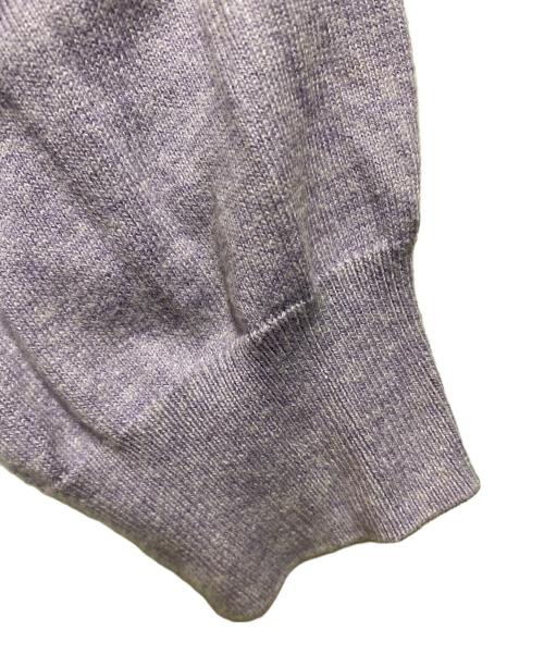 RHC Ron Herman（アールエイチシー ロンハーマン）RHC Ron Herman (アールエイチシー ロンハーマン) コットンカシミヤカーディガン パープル サイズ:Ｌの古着・服飾アイテム