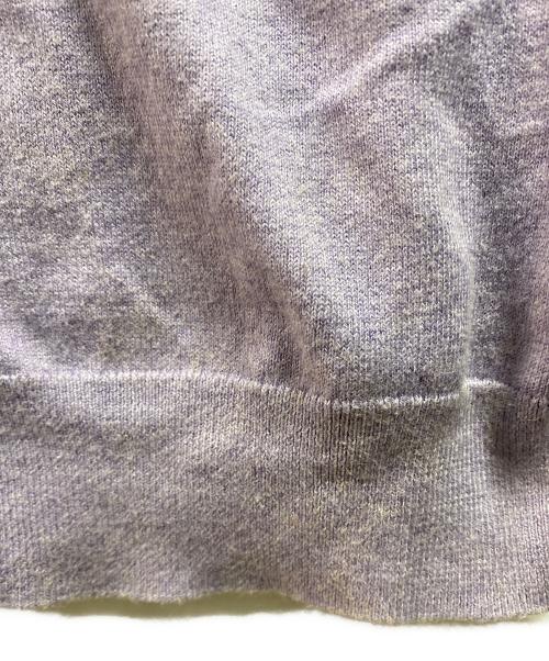 RHC Ron Herman（アールエイチシー ロンハーマン）RHC Ron Herman (アールエイチシー ロンハーマン) コットンカシミヤカーディガン パープル サイズ:Ｌの古着・服飾アイテム