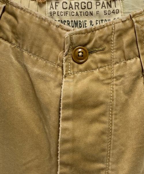 Abercrombie & Fitch（アバクロンビー アンド フィッチ）Abercrombie & Fitch (アバクロンビー アンド フィッチ) 00sカーゴパンツ ベージュ サイズ:28の古着・服飾アイテム