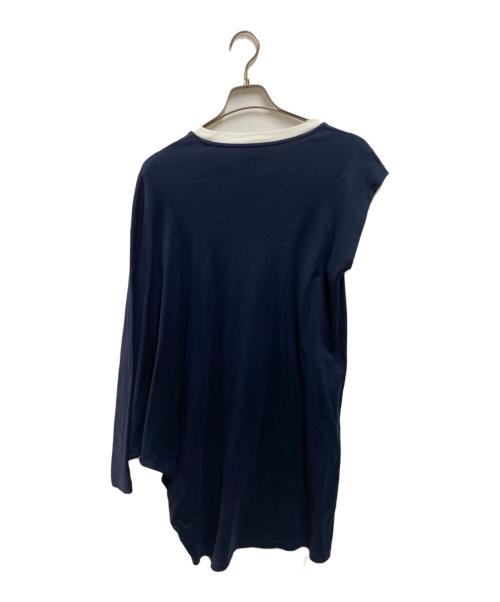 adidas（アディダス）adidas (アディダス) HYKE (ハイク) カットソー ネイビー サイズ:Mの古着・服飾アイテム