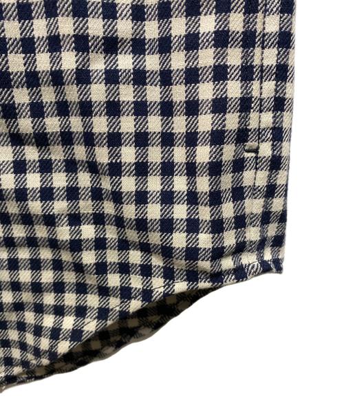 Traditional Weatherwear（トラディショナルウェザーウェア）Traditional Weatherwear (トラディショナルウェザーウェア) シャツ001 ネイビー×ホワイト サイズ:Ｍの古着・服飾アイテム