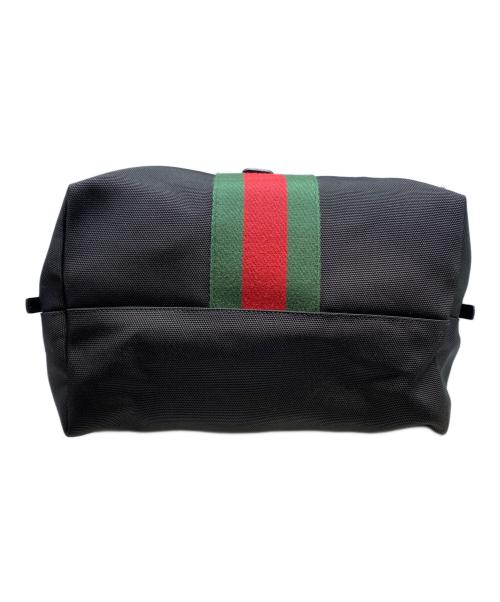 GUCCI（グッチ）GUCCI (グッチ) テクノキャンバスバックパック ブラックの古着・服飾アイテム