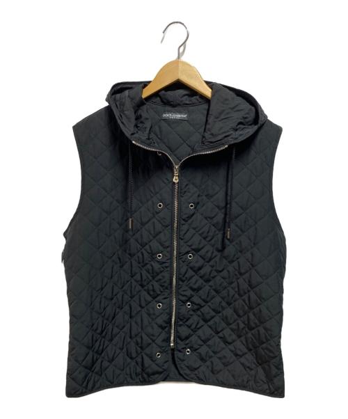 DOLCE & GABBANA（ドルチェ＆ガッバーナ）DOLCE & GABBANA (ドルチェ＆ガッバーナ) レイヤードニットジャケット グレー サイズ:48の古着・服飾アイテム