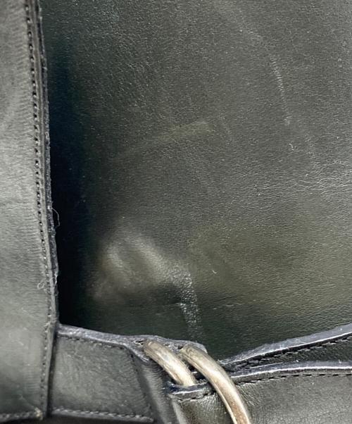 GUCCI（グッチ）GUCCI (グッチ) ストラップレザーブーツ ブラック サイズ:42の古着・服飾アイテム