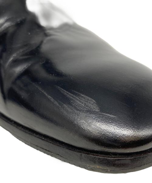 PRADA（プラダ）PRADA (プラダ) スクエアトゥサイドジップブーツ ブラック サイズ:8の古着・服飾アイテム