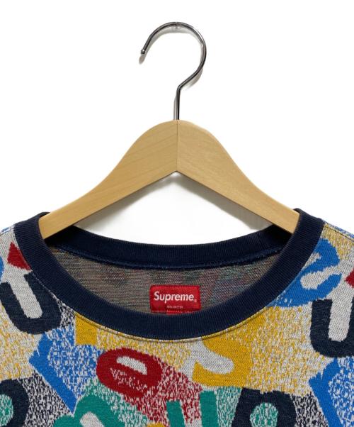 SUPREME（シュプリーム）SUPREME (シュプリーム) Scatter Text Crewneck マルチカラー サイズ:Mの古着・服飾アイテム