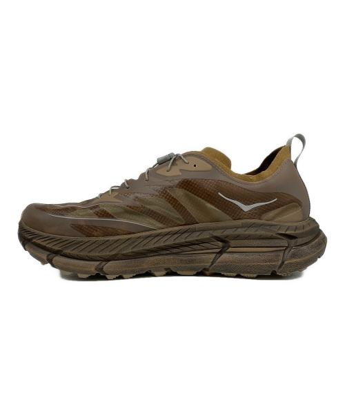HOKAONEONE（ホカオネオネ）HOKAONEONE (ホカオネオネ) Satisfy (サティスファイ) Mafate Speed 4 Lite ブラウン サイズ:29の古着・服飾アイテム