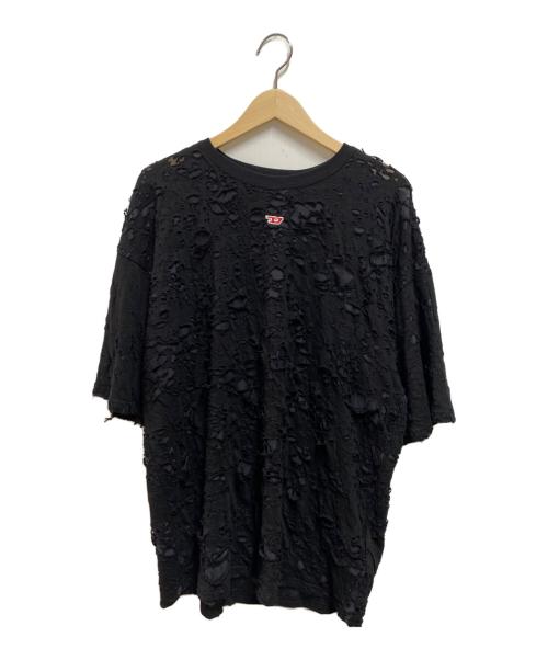 DIESEL（ディーゼル）DIESEL (ディーゼル) T-Boxt TEE ブラック サイズ:Ｍの古着・服飾アイテム