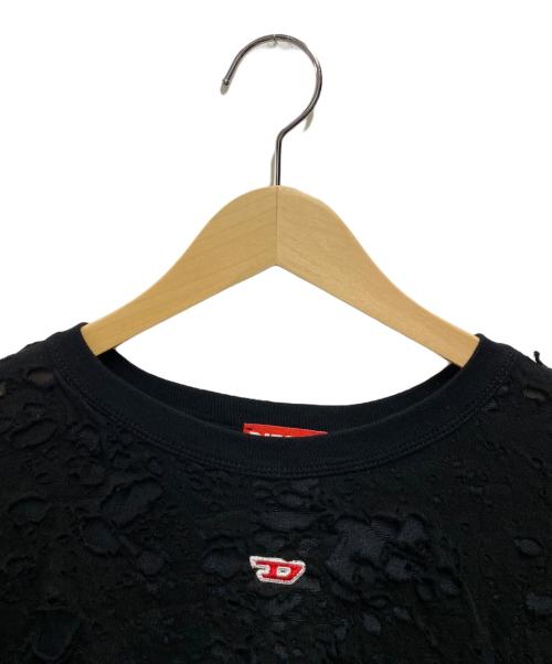 DIESEL（ディーゼル）DIESEL (ディーゼル) T-Boxt TEE ブラック サイズ:Ｍの古着・服飾アイテム