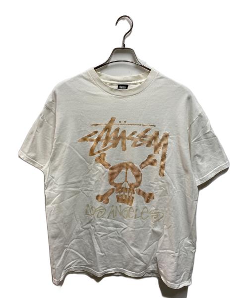 stussy（ステューシー）stussy (ステューシー) Tシャツ ホワイト サイズ:Ｌの古着・服飾アイテム