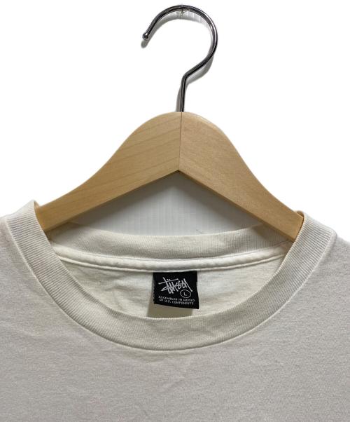 stussy（ステューシー）stussy (ステューシー) Tシャツ ホワイト サイズ:Ｌの古着・服飾アイテム