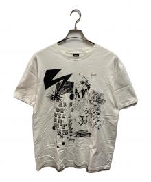 stussy（ステューシー）の古着「プリントTシャツ」｜ホワイト