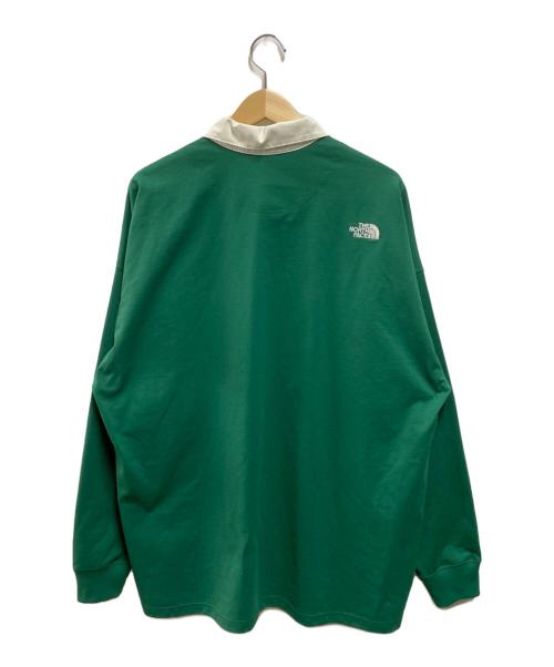 THE NORTH FACE（ザ ノース フェイス）THE NORTH FACE (ザ ノース フェイス) ロングスリーブラガーシャツ グリーン サイズ:XLの古着・服飾アイテム
