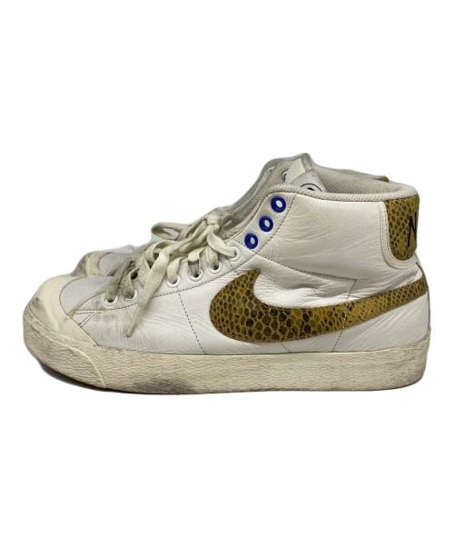 NIKE（ナイキ）NIKE (ナイキ) stussy (ステューシー) ALL COURT MID ホワイト サイズ:28㎝の古着・服飾アイテム