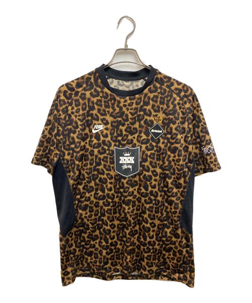 F.C.R.B.（エフシーレアルブリストル）F.C.R.B. (エフシーレアルブリストル) stussy (ステューシー) NIKE (ナイキ) 30周年記念ゲームシャツ ブラウン サイズ:Ⅼの古着・服飾アイテム