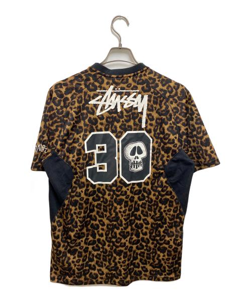 F.C.R.B.（エフシーレアルブリストル）F.C.R.B. (エフシーレアルブリストル) stussy (ステューシー) NIKE (ナイキ) 30周年記念ゲームシャツ ブラウン サイズ:Ⅼの古着・服飾アイテム