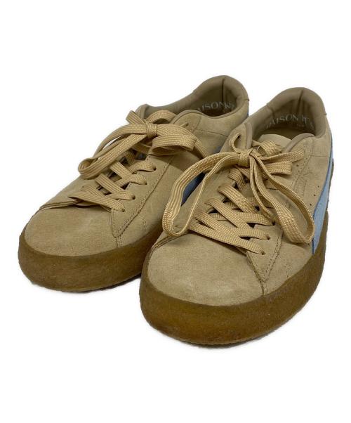 PUMA（プーマ）PUMA (プーマ) maison kitsune (メゾンキツネ) SUEDE CREPE KITSUNE ブラウン サイズ:27㎝の古着・服飾アイテム