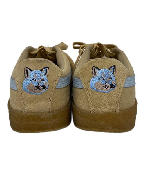 PUMA（プーマ）PUMA (プーマ) maison kitsune (メゾンキツネ) SUEDE CREPE KITSUNE ブラウン サイズ:27㎝の古着・服飾アイテム