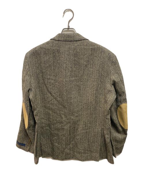 POLO RALPH LAUREN（ポロ・ラルフローレン）POLO RALPH LAUREN (ポロ・ラルフローレン) ヘリンボーンテーラードジャケット ベージュ×ブラック サイズ:42 未使用品の古着・服飾アイテム