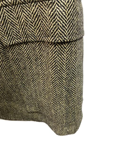 POLO RALPH LAUREN（ポロ・ラルフローレン）POLO RALPH LAUREN (ポロ・ラルフローレン) ヘリンボーンテーラードジャケット ベージュ×ブラック サイズ:42 未使用品の古着・服飾アイテム