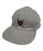 POLO RALPH LAURENポロ・ラルフローレン）の古着「90's ゴルフアイコンキャップ」｜グレー