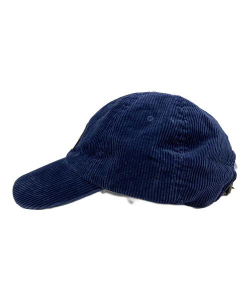 POLO RALPH LAUREN（ポロ・ラルフローレン）POLO RALPH LAUREN (ポロ・ラルフローレン) コーデュロイキャップ ネイビーの古着・服飾アイテム