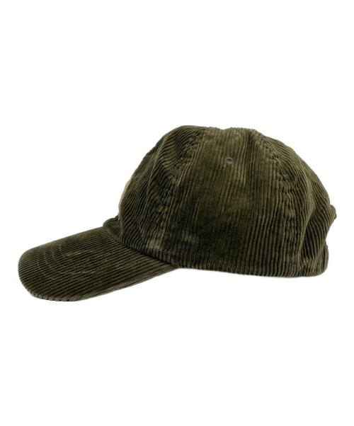 POLO RALPH LAUREN（ポロ・ラルフローレン）POLO RALPH LAUREN (ポロ・ラルフローレン) コーデュロイキャップ グリーンの古着・服飾アイテム