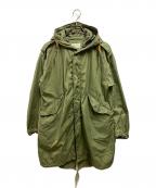 US ARMYユーエスアーミー）の古着「フード後付フィッシュテールコート」｜グリーン