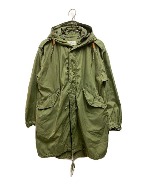 US ARMY（ユーエスアーミー）US ARMY (ユーエスアーミー) フード後付フィッシュテールコート グリーン サイズ:XSの古着・服飾アイテム